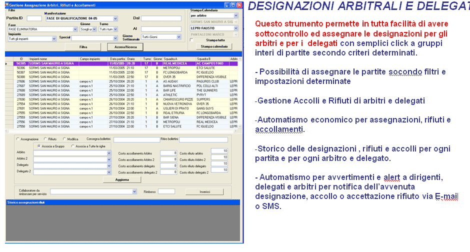 Designazioni arbitrali